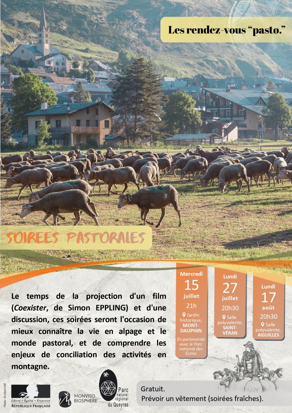 affiche soirees pastorales